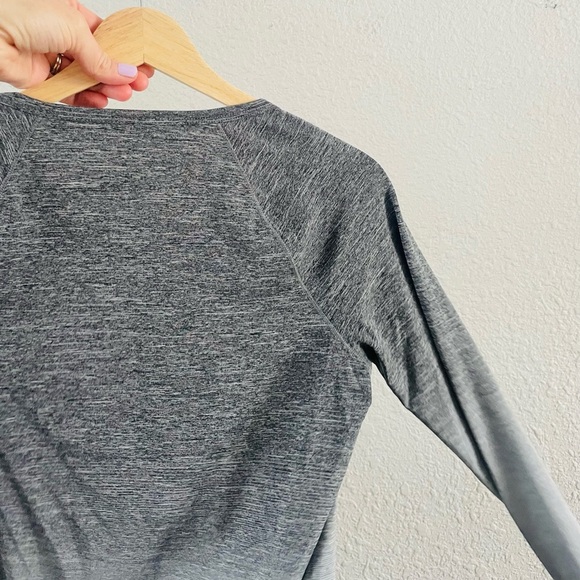 Marmot Ombré Grey Long Sleeve Athletic Top - Picture 4 of 8